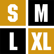 Kursstorlekar: Small, Medium, Large och Extra large